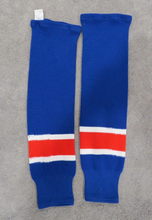 Load image into Gallery viewer, 1990's Michel Goulet Alumni Game Hockey Socks HOF RARE NHL!