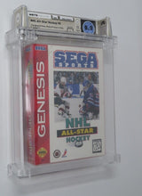 Load image into Gallery viewer, New NHL All Star Hockey '95 Sega Genesis Sealed Video Game Wata Graded 8.0 A