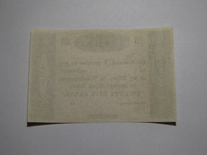 $.25 18__  Worthington Ohio Obsolete Currency Bank Note Remainder Ezra Griswold