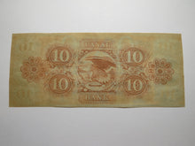 Load image into Gallery viewer, $10 18__ New Orleans Louisiana Obsolete Currency Bank Note Remainder Canal UNC++