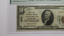Load image into Gallery viewer, $10 1929 Monongahela City Pennsylvania PA National Currency Bank Note Bill #5968