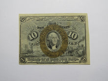 Load image into Gallery viewer, 1863 $.10 Second Issue Fractional Currency Obsolete Bank Note Bill 2nd VF+