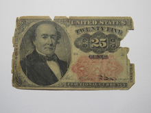 Load image into Gallery viewer, 1874 $.25 Fifth Issue Fractional Currency Obsolete Bank Note Bill 5th Filler