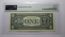 Load image into Gallery viewer, $1 1995 Radar Serial Number Federal Reserve Currency Bank Note Bill PMG UNC65EPQ