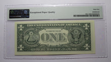Load image into Gallery viewer, $1 1995 Radar Serial Number Federal Reserve Currency Bank Note Bill PMG UNC65EPQ