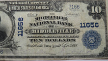 Load image into Gallery viewer, $10 1902 Middleville New York NY National Currency Bank Note Bill! Ch #11656 VF+