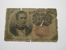 Load image into Gallery viewer, 1874 $.10 Fifth Issue Fractional Currency Obsolete Bank Note Bill 5th Filler