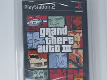 Load image into Gallery viewer, Grand Theft Auto 3 Sony Playstation 2 Factory Sealed Video Game Wata 9.4 GTA III