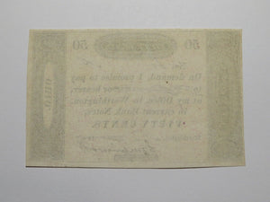 $.50 1819 Worthington Ohio OH Obsolete Currency Bank Note Bill Bank of Cincy UNC