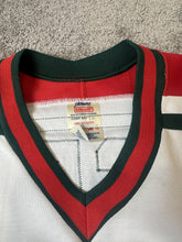 Load image into Gallery viewer, 1988-89 Jamie Huscroft New Jersey Devils Game Used Worn NHL Hockey Jersey