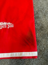 Load image into Gallery viewer, 2016 OM Frank E. Kilroe Mile Stakes G1 Race Used Worn Saddle Cloth Santa Anita