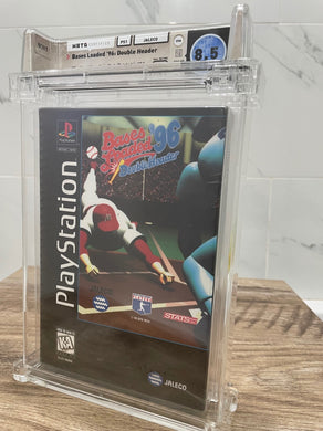 MLB Bases Loaded '96 Sony Playstation Factory Sealed Video Game Wata 8.5 Graded