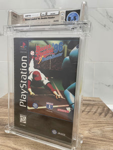 MLB Bases Loaded '96 Sony Playstation Factory Sealed Video Game Wata 8.5 Graded