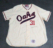 Load image into Gallery viewer, 1992 Kelly Downs Oakland Athletics Oaks Throwback Game Used Worn Baseball Jersey