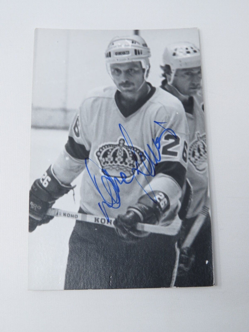 Dave Lewis Los Angeles Kings Signed Autographed Original 5X3 Hockey Photo