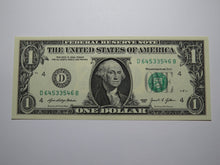 Load image into Gallery viewer, $1 2021 Radar Serial Number Federal Reserve Currency Bank Note Bill UNC 64533546