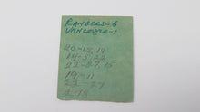Load image into Gallery viewer, November 14, 1971 New York Rangers Vs. Vancouver Canucks NHL Hockey Ticket Stub