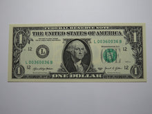 Load image into Gallery viewer, $1 2021 Fancy Repeater Serial Number Federal Reserve Currency Bank Note Bill UNC