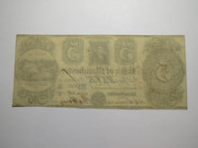 Load image into Gallery viewer, $5 1837 Manchester Michigan MI Obsolete Currency Bank Note Bill! Bank of Man