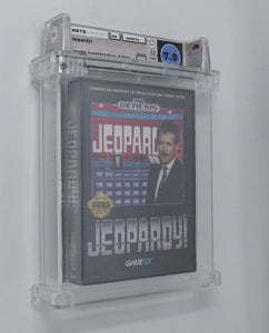 Brand New Jeopardy! Sega Genesis Factory Sealed Video Game Wata Graded 7.0 B+