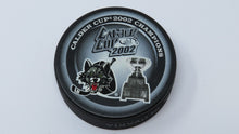 Load image into Gallery viewer, 2002 Calder Cup Champions Chicago Wolves AHL Official Game Hockey Puck RARE!
