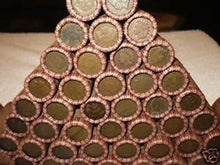 Load image into Gallery viewer, SEALED WHEAT INDIAN HEAD PENNY MIXED ROLL WITH VINTAGE INDIAN CENT END COIN NHL