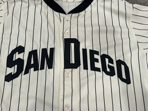 2016 Griffin Benedict San Diego Padres TBTC Game Used Worn MLB Baseball Jersey