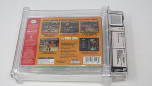 WWF War Zone Wrestling Nintendo 64 N64 Factory Sealed Video Game Wata Graded 7.0