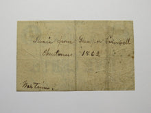 Load image into Gallery viewer, $.05 1862 Hartford Connecticut CT Obsolete Currency Note Bill P. Jewell &amp; Sons