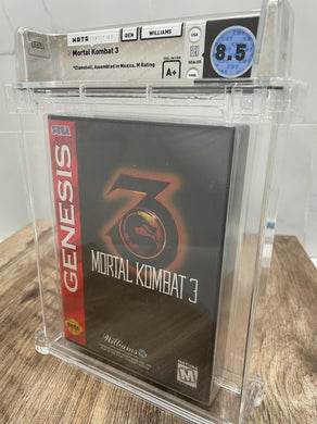 Mortal Kombat 3 Sega Genesis Midway Factory Sealed Video Game Wata 8.5 Graded A+