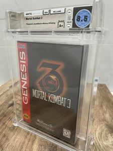 Mortal Kombat 3 Sega Genesis Midway Factory Sealed Video Game Wata 8.5 Graded A+