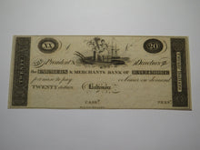 Load image into Gallery viewer, $20 18__ Baltimore Maryland MD Obsolete Currency Bank Note Remainder Bill UNC+