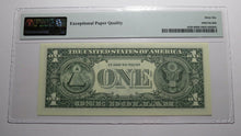 Load image into Gallery viewer, $1 2003 Radar Serial Number Federal Reserve Currency Bank Note Bill PMG UNC66EPQ