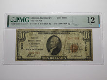 Load image into Gallery viewer, $10 1929 Clinton Kentucky KY National Currency Bank Note Bill Ch. #9098 PMG F12