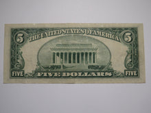 Load image into Gallery viewer, $5 1950 New York Federal Reserve Bank STAR Serial Number Note Bill Currency VF+