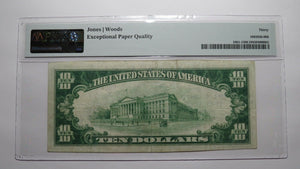 $10 1929 Tuckahoe New York NY National Currency Bank Note Bill #10525 VF30 PMG