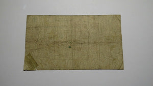 $.25 1862 Belfast Maine ME Obsolete Currency Bank Note Bill! Bank of Commerce!