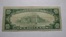 Load image into Gallery viewer, $10 1929 McKees Rocks Pennsylvania PA National Currency Bank Note Bill 5142 Fine