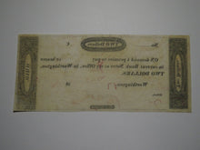 Load image into Gallery viewer, $2 18__ Worthington Ohio OH Obsolete Currency Bank Note Erza Griswold UNC++