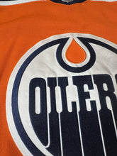 Load image into Gallery viewer, 2019-20 Riley Sheahan Edmonton Oilers Game Used Worn NHL Hockey Jersey MeiGray