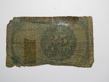 Load image into Gallery viewer, 1874 $.25 Fifth Issue Fractional Currency Obsolete Bank Note Bill 5th Filler