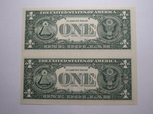 Load image into Gallery viewer, $1 2017 Uncut New York BEP Uncirculated Currency Sheet 2 Federal Reserve Notes