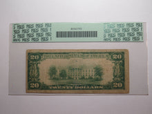 Load image into Gallery viewer, $20 1929 Gladbrook Iowa IA National Currency Bank Note Bill Ch. #5461 F12 PCGS