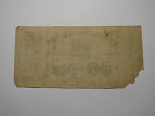 Load image into Gallery viewer, $.50 1863 Montgomery Alabama AL Obsolete Currency Bank Note Bill State of AL