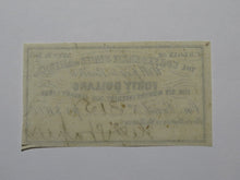 Load image into Gallery viewer, $40 1861 Confederate Bond Coupon Certificate Currency Bank Note Bill UNC
