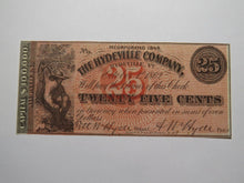 Load image into Gallery viewer, $.25 1862 Hydeville Vermont VT Obsolete Currency Bank Note Bill Remainder UNC++