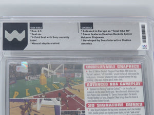 NBA Shootout '98 Sony Playstation Factory Sealed Video Game Wata 8.5 A+ 1998