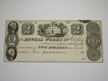 Load image into Gallery viewer, $2 1830's Howell Works New Jersey Obsolete Currency Bank Note Bill Howell Co.