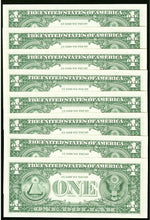 Load image into Gallery viewer, 15 $1 1969 Consecutive Serial Numbers Federal Reserve Currency Bank Note Bills