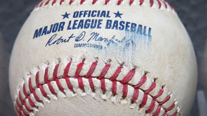 2019 Kurt Suzuki Washington Nationals Game Used Foul Baseball! Dereck Rodriguez